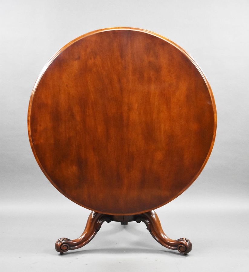 Victorian Mahogany Round Breakfast Table