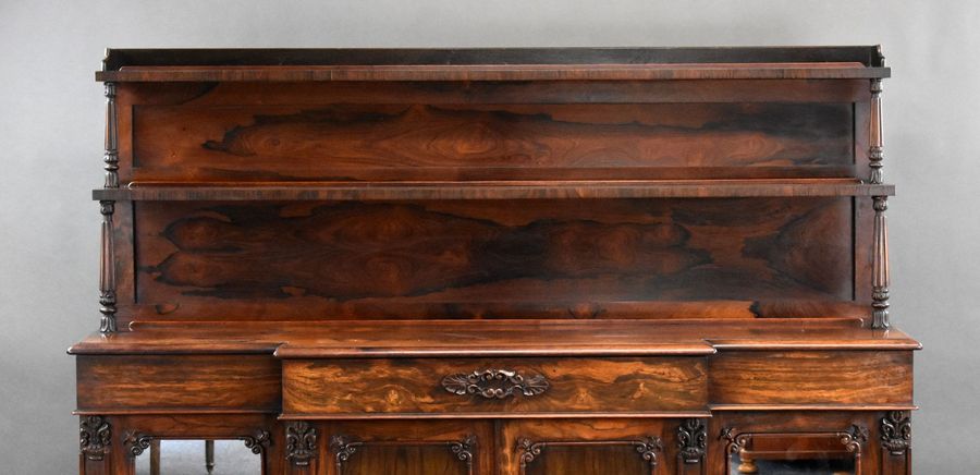 Antique William IV Rosewood Sideboard