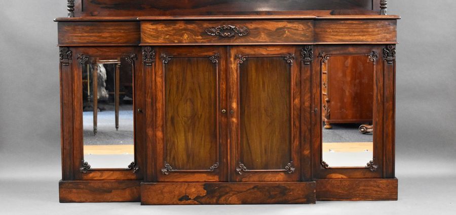 Antique William IV Rosewood Sideboard