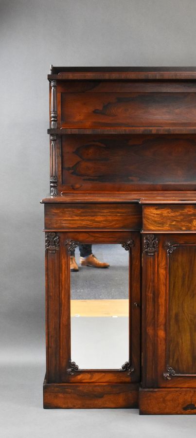 Antique William IV Rosewood Sideboard