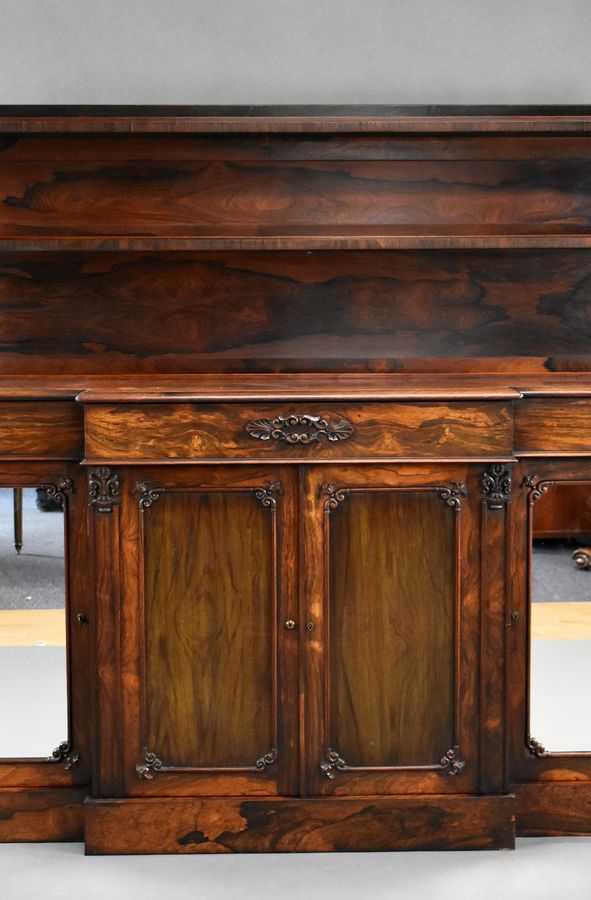 Antique William IV Rosewood Sideboard