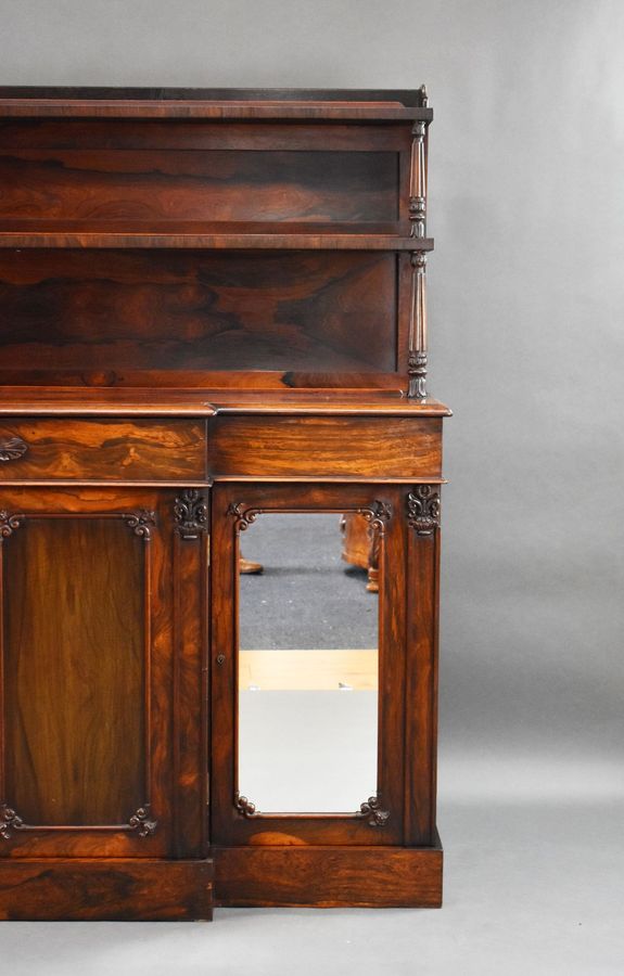 Antique William IV Rosewood Sideboard