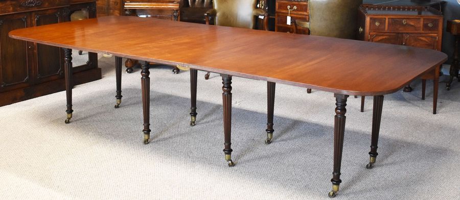 Regency Mahogany Extending Dining Table