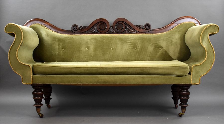 Victorian Mahogany Sofa