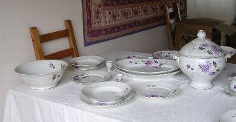 Antique Italian Dinner Set Richard Ginori (1920)