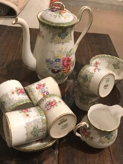 Shelley Fine Bone China - Georgian Tea Set