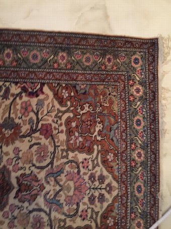 Antique Turkish handmade Rug (hereke)