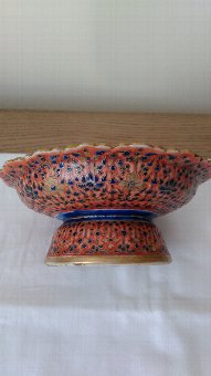 antique stem bowl
