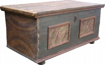 Antique Little alpine chest