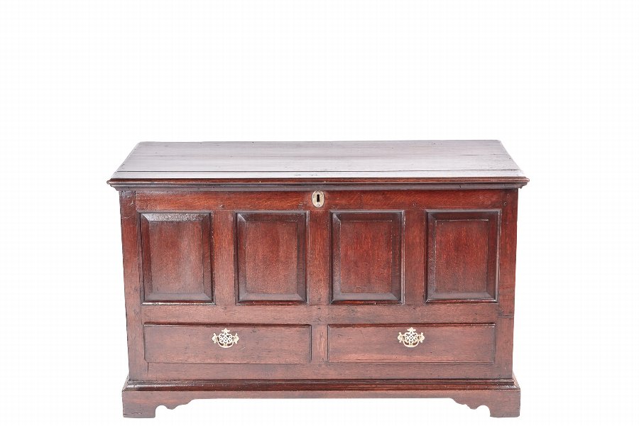 18th Century Oak Mule Chest