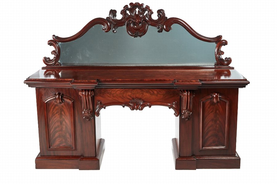 Fantastic Quality Victorian Carved Mahogany Sideboard