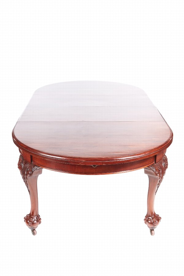 Quality Victorian Mahogany Extending Dining Table