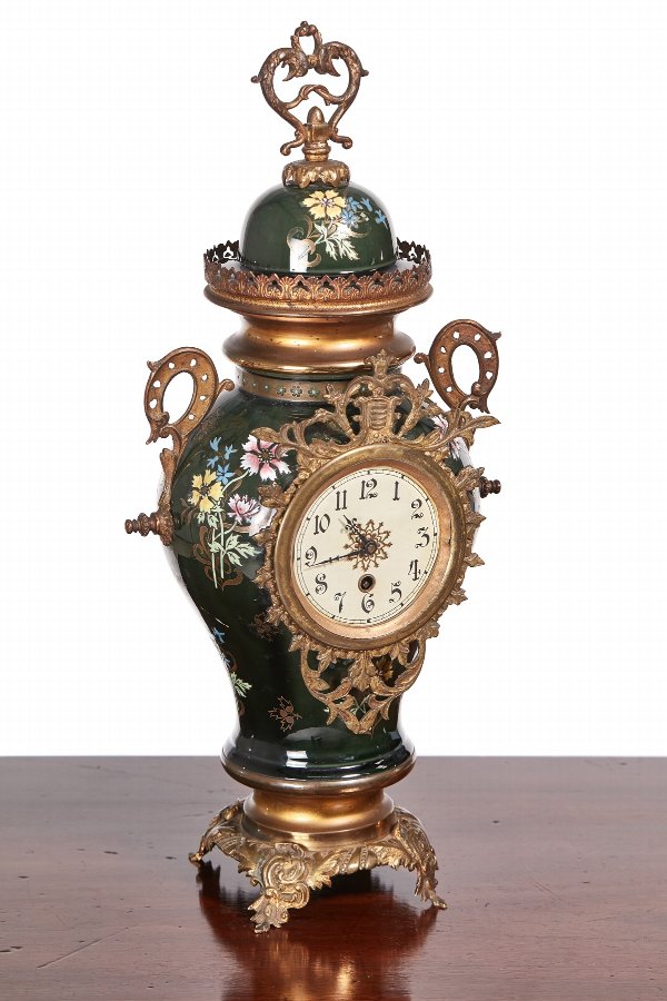 Large French Victorian Mantel Clock