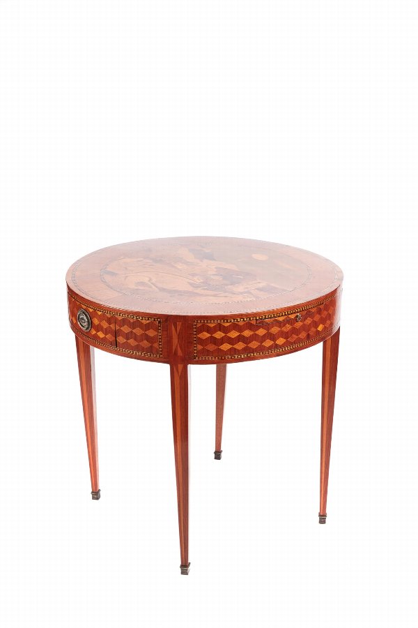 Fantastic Antique Inlaid Satinwood Centre Table