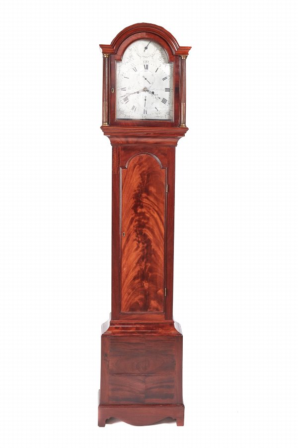 Quality Antique Mahogany 8 Day Longcase Clock Thomas Fowle East Grinstead