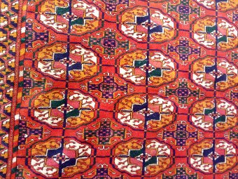 Antique Bokhara Rug Carpet