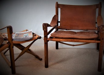 Antique Arne Norell Vintage(1960) Sirocco Easy Chair in Rosewood