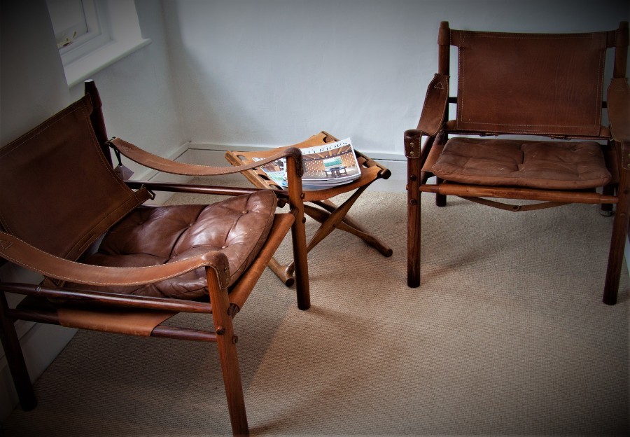 Antique Arne Norell Vintage(1960) Sirocco Easy Chair in Rosewood