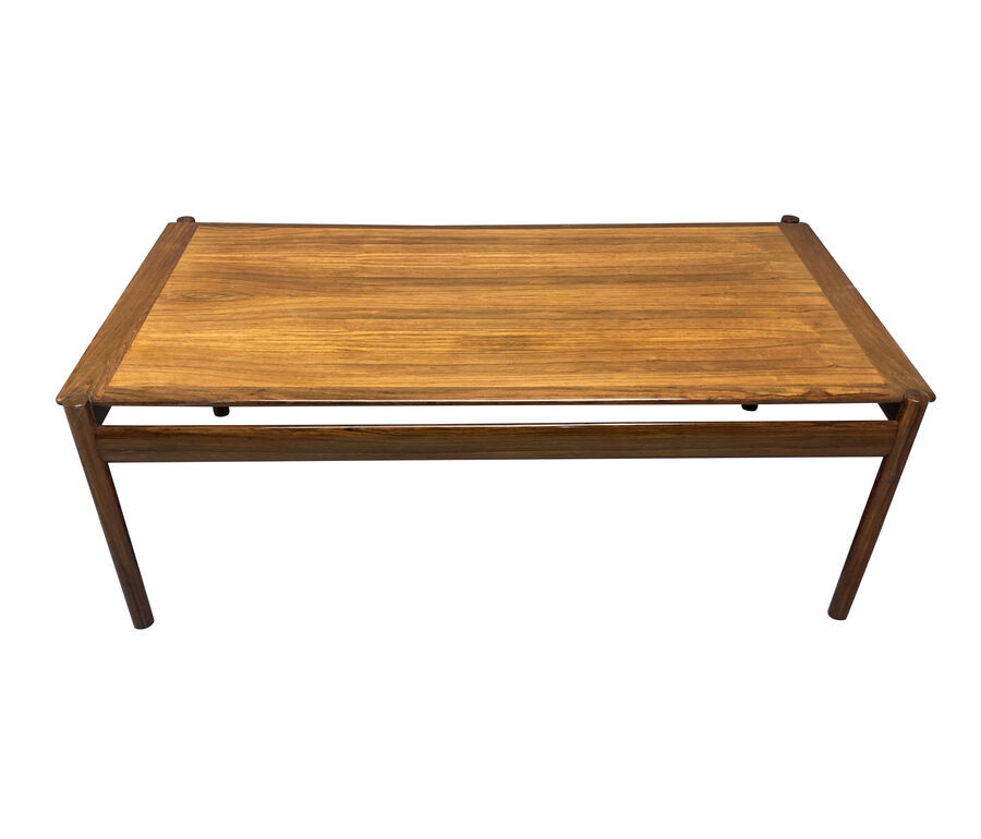 A NORWEGIAN ROSEWOOD OCCASIONAL TABLE BY DOKKA MOBLER