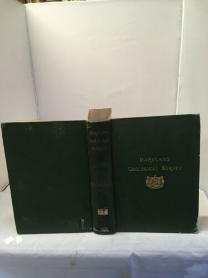 Maryland Geological Survey Upper Cretaceous Text 1916 Hardback Book