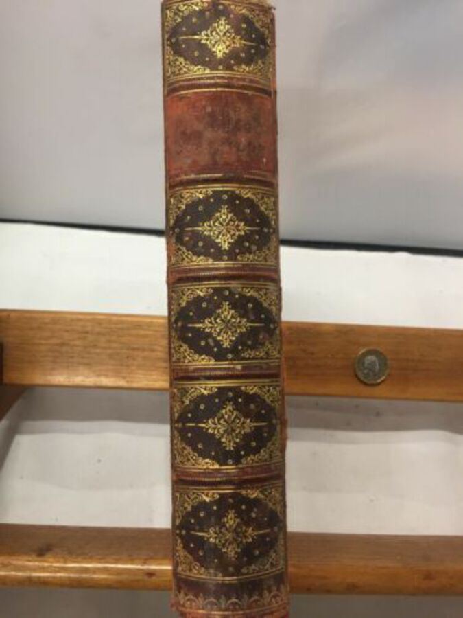 Oeuvres De Pierre Corneille Par Fontenelle 1883 Paris Livre Leather Marbled