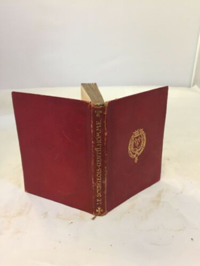 Vintage Book ‘Le Bourgeois Gentilhomme J B Poquelin Moliere 1900 Collectable