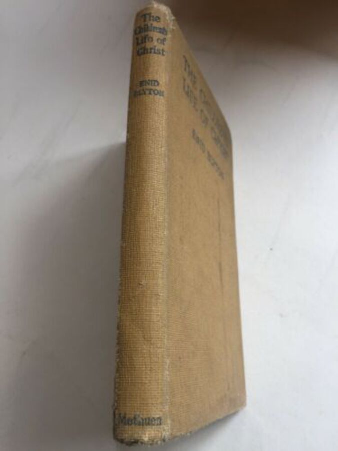 Vintage Book ‘The Children’s Life Of Christ’ By Enid Blyton 1948