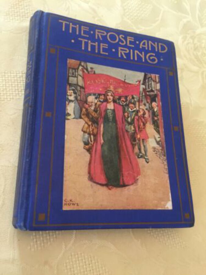 The Rose And The Ring By W M Thackeray Abridged From Original Ed 1910 Rare Book