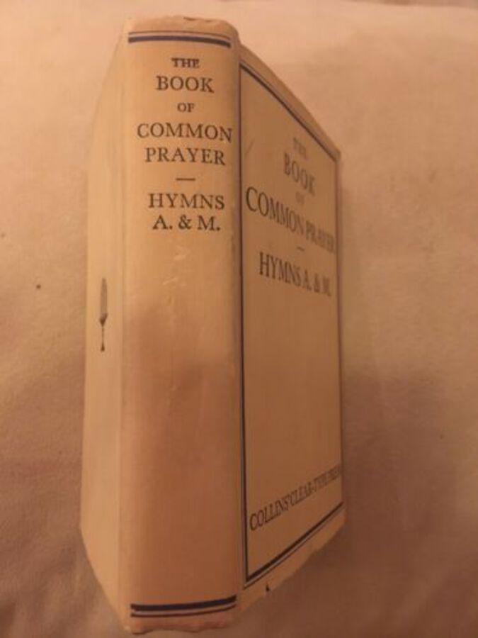 Common Prayer With Dust Jacket Collins Blue Cloth