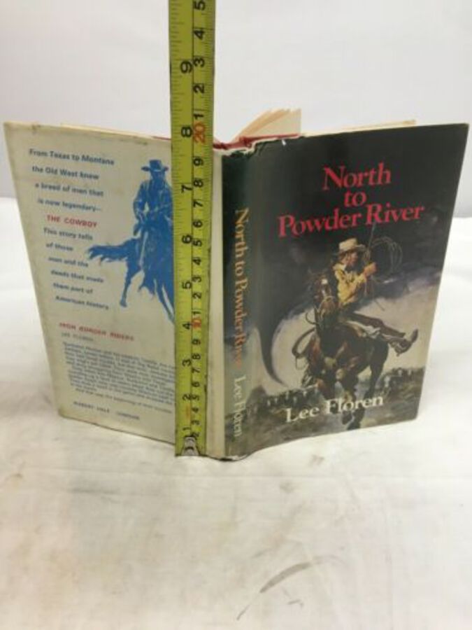 Vintage Book ‘North To Powder River’ By Lee Floren 1st Uk Edition 1983
