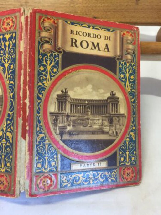 Vintage Book ‘ Ricordo Di Roma’ Parte II
