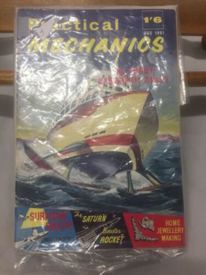 Practical Mechanics Magazine 1961 August Good Condition