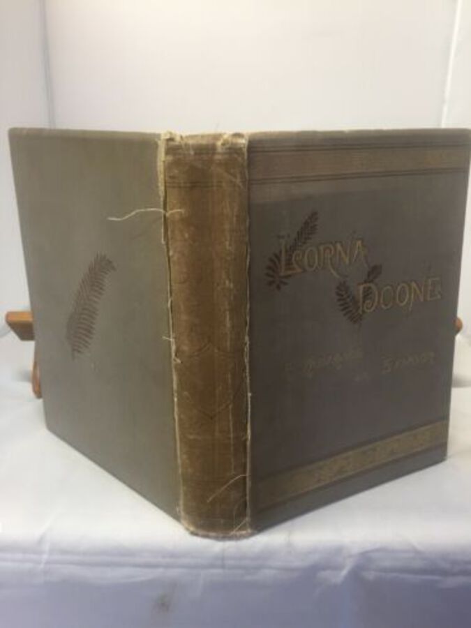Lorna Doone A Romance Of Exmoor R D Blackmore 4th Illustrations 1888 London