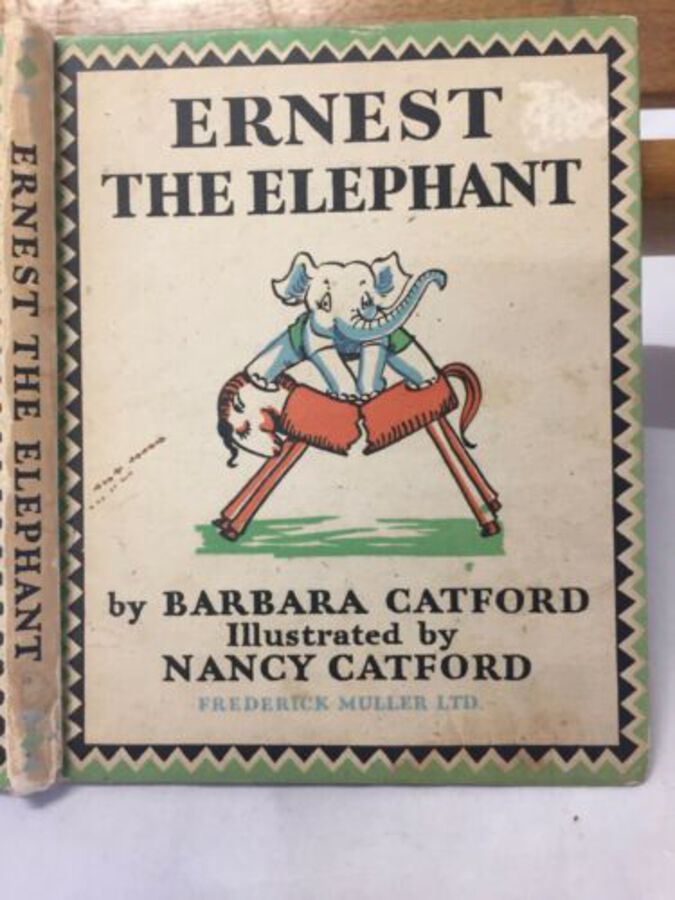 Vintage Book ‘Ernest The Elephant‘ you Barbara Gatford 1941