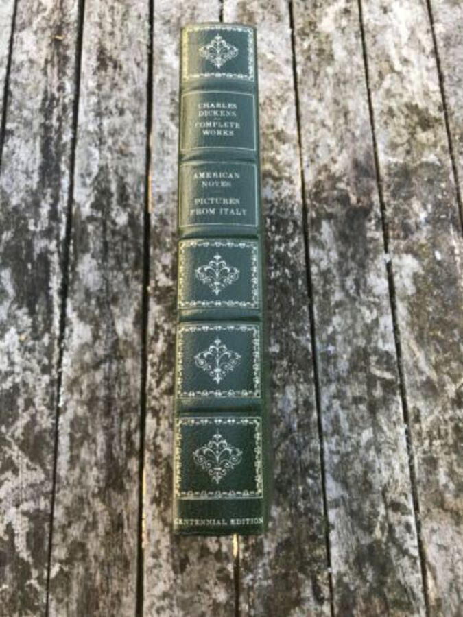 Beautiful 1970’s Heron Book Charles Dickens American Notes & Pictures Italy