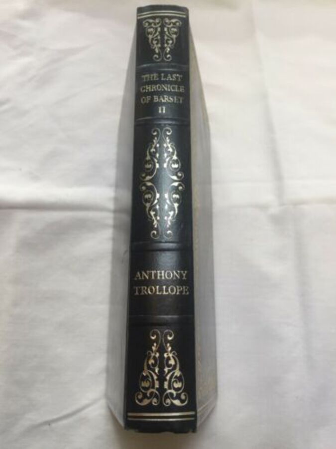 1970’s Heron Book Goldleaf Spine The Last Chronicle Of Barset Anthony Trollope