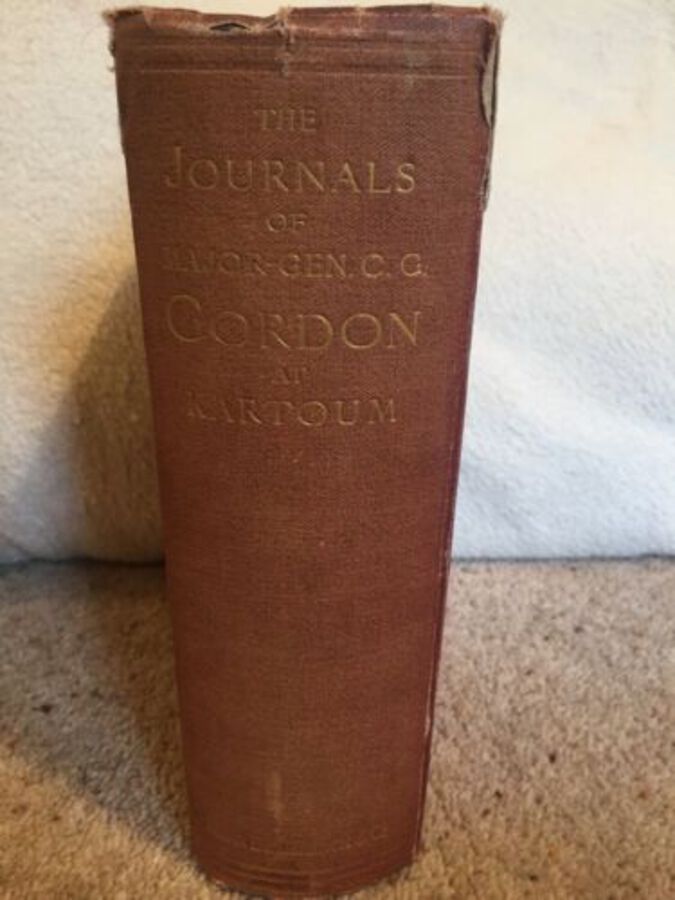 The Journals Of Major-gen C G Gordon At Kartoum By A Egmont Hake 1885 Illustrate