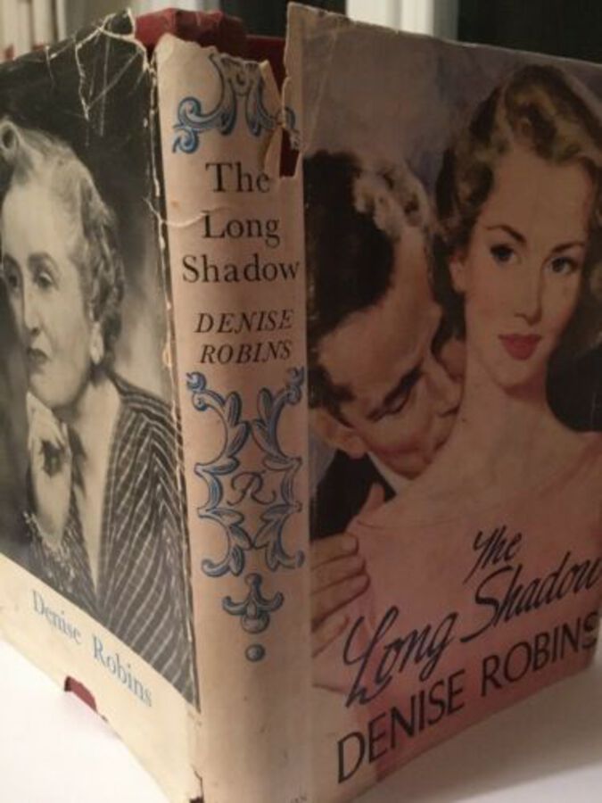 The Long Shadow Denise Robins Hardback Hutchinson 1st Ed 1954