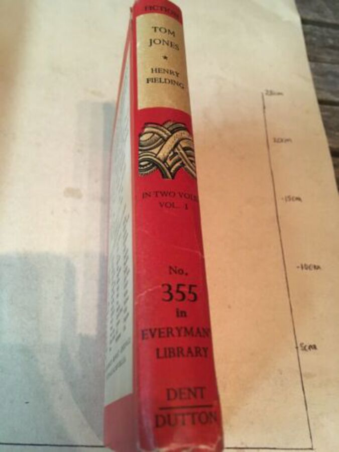 Vintage Book ‘The History Of Tom Jones’ By Henry Fielding 1942 Volume One