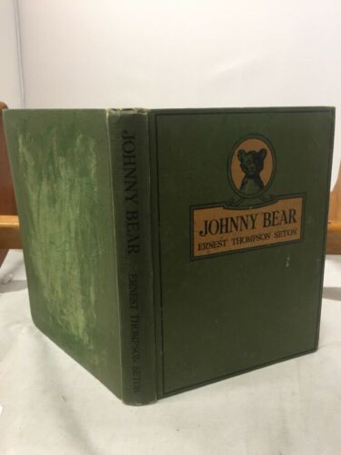 Rare Cloth Book Johnny Bear ?? And Stories Hider & Stoughton Limited E T Seton