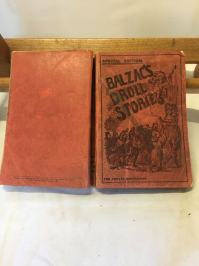 Vintage Book Mini ‘Balzac’s Droll Stories’ Special Edition
