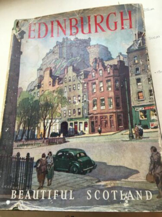 Vintage Book ‘Our Beautiful Homeland Edinburgh’ By Albert Mackie