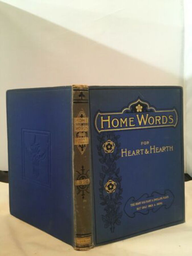 Home Words For Heart And Hearth Rev Charles Bullock 1897 London Hardback Book