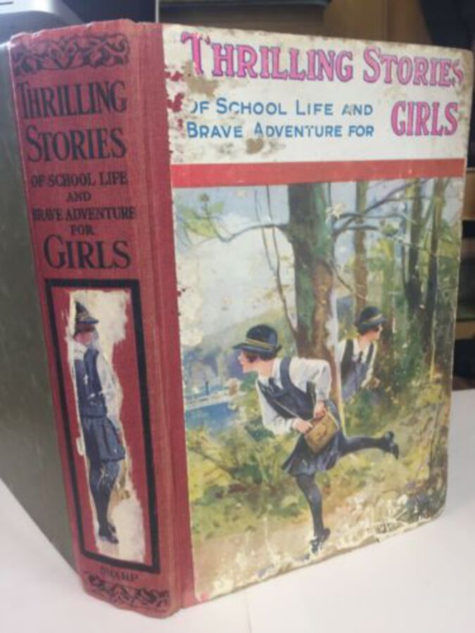 Beautiful Cloth Thrilling Stories Girls 1930