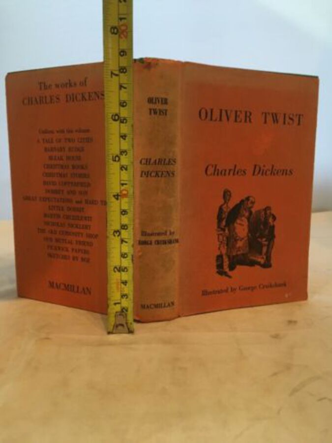 The Adventures Of Oliver Twist By Charles Dickens With Illustrations 1965