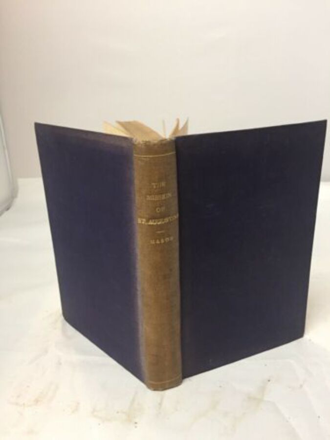 Vintage Book ‘The Mission Of St Augustine  1897 Cambridge Edited James Mason