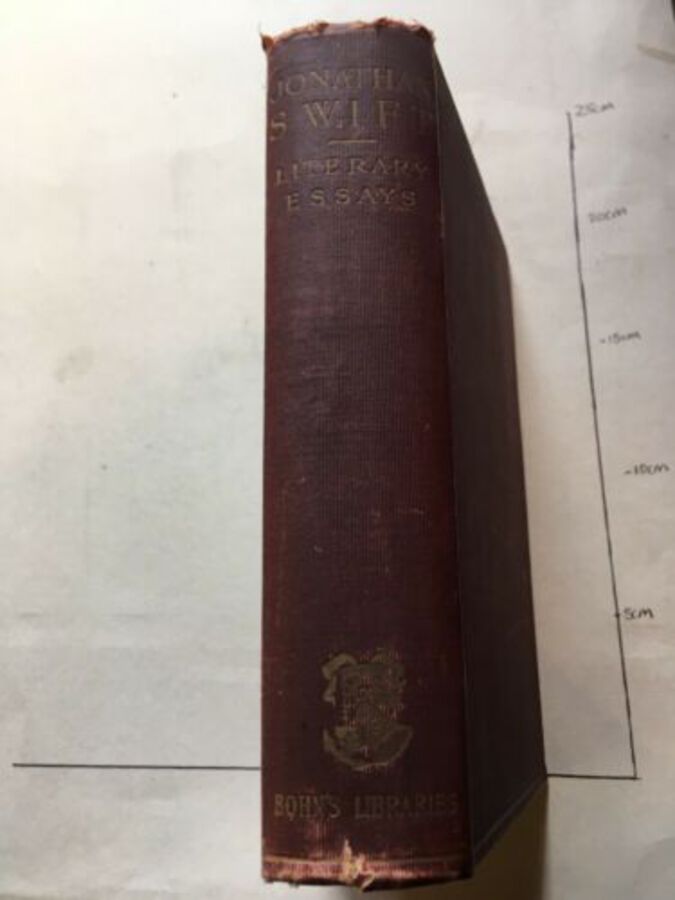 Vintage Book: ‘The Prose Works Of Jonathan Swift’ Edited By Temple Scott. 1907