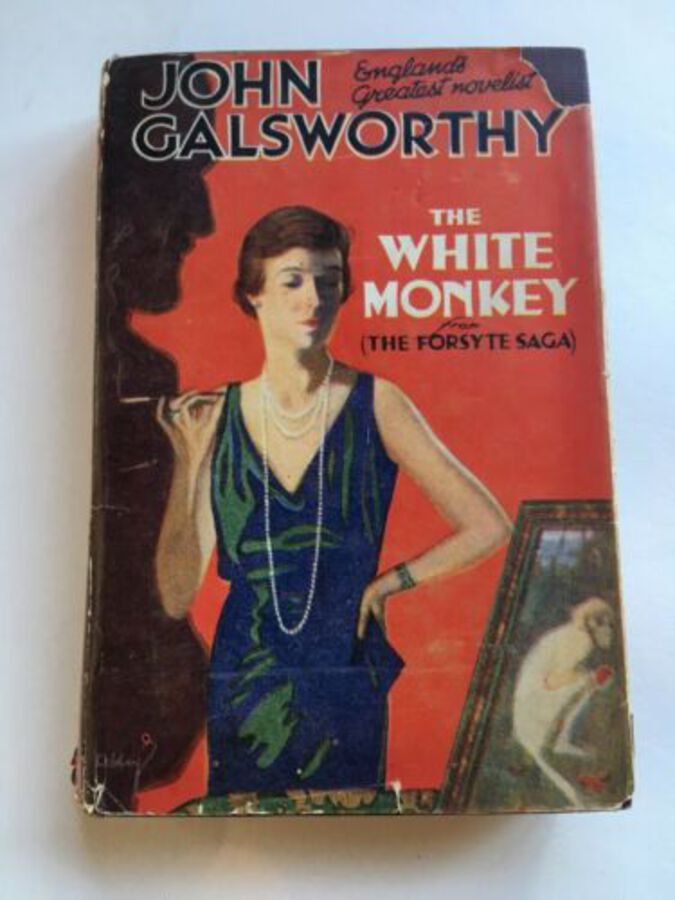 Vintage Book ‘The White Monkey John Galsworthy We Collins Sons Rare