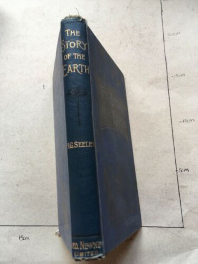 Vintage Book ‘The Story Of The Earth’ Vol 13. By H. G. Seeley 1895