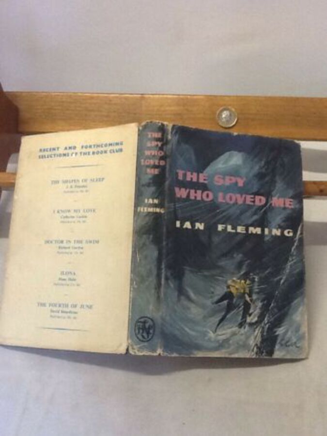 Vintage Book 'The Spy Who Loved Me' By Ian Fleming 1962